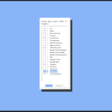 Select Database Elements